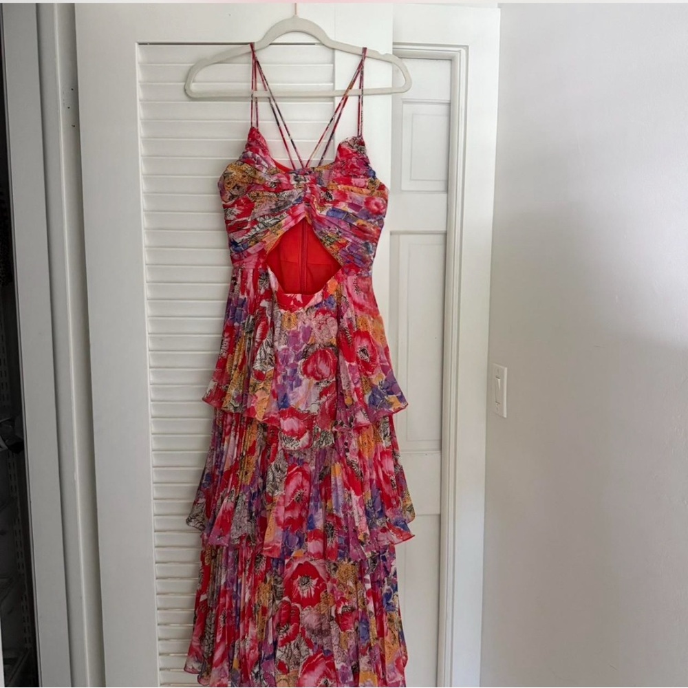 AMUR Luke Floral Multicolor Dress